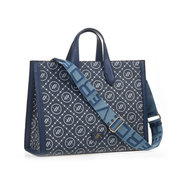 Verde Γυναικεία tote bag 16-7464 Μπλε