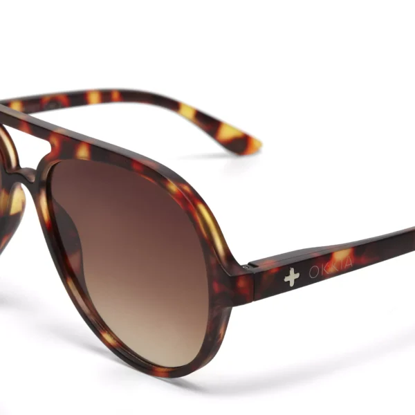Okkia γυαλιά ηλίου Alessio -Unisex  Classic Havana