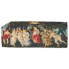 Sequoia Γυναίκεια εσάρπα διπλής όψης  με digital print Spring By Botticelli