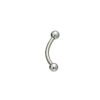 Sequoia Σκουλαρίκι Piercing Ατσάλι ΦΡΥΔΙΟΥ / ΒΑΝΑΝΑ I-00203 (1.2*10*3*3)