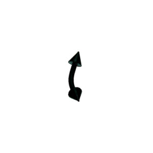 Sequoia Σκουλαρίκι Piercing Ατσάλι κώνος με τάπα I-00062 (1.2*8*3)