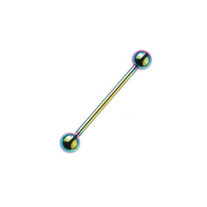 Sequoia Σκουλαρίκι Piercing barbell/μπάρα Ατσάλι I-00404-3 (1.6*36*5*5)mm (5prs)