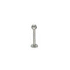 Sequoia Σκουλαρίκι Piercing Labret Ατσάλι, μπίλια στρας με τάπα