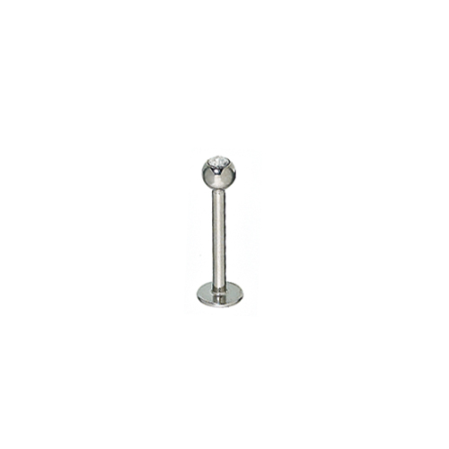 Sequoia Σκουλαρίκι Piercing Labret Ατσάλι, μπίλια στρας με τάπα