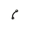 Sequoia Σκουλαρίκι Piercing Ατσάλι ΦΡΥΔΙΟΥ / ΒΑΝΑΝΑ I-00774 (1.2*8*3*3)