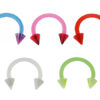 Sequoia Σκουλαρίκι Piercing Ατσάλι  Septum I-01081 (1.2*8*3*3) set 5 τεμ