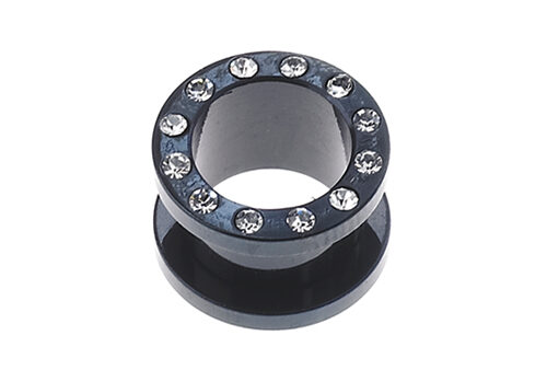 Sequoia Σκουλαρίκι Piercing Ατσάλι  Tunnels/Plug I-01131 12mm