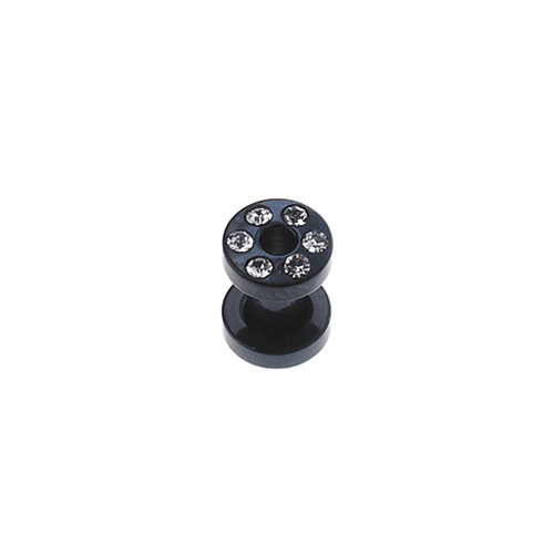 Sequoia Σκουλαρίκι Piercing Ατσάλι  Tunnels/Plug I-01131 4mm