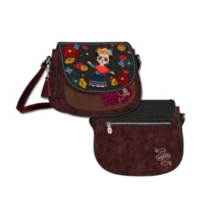 Γυναικεία Γάντια Frida Kahlo "DOLL" One Size Μαύρο- K0301