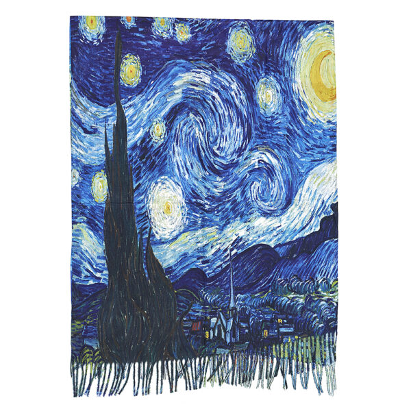 Γυναικεία Πασμίνα - Van Gogh The Starry Night (1889)