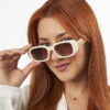 Sequoia Γυαλιά Ηλίου με Κοκκάλινο Σκελετό και Polarized Φακό AG-4214C3 λευκό