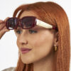 Sequoia Γυαλιά Ηλίου με Κοκκάλινο Σκελετό και Polarized Φακό AG-4214C2 Ματζέντα
