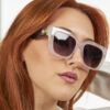 Sequoia Γυαλιά Ηλίου με Κοκκάλινο Σκελετό και Polarized Φακό AG-4212C2 λευκό