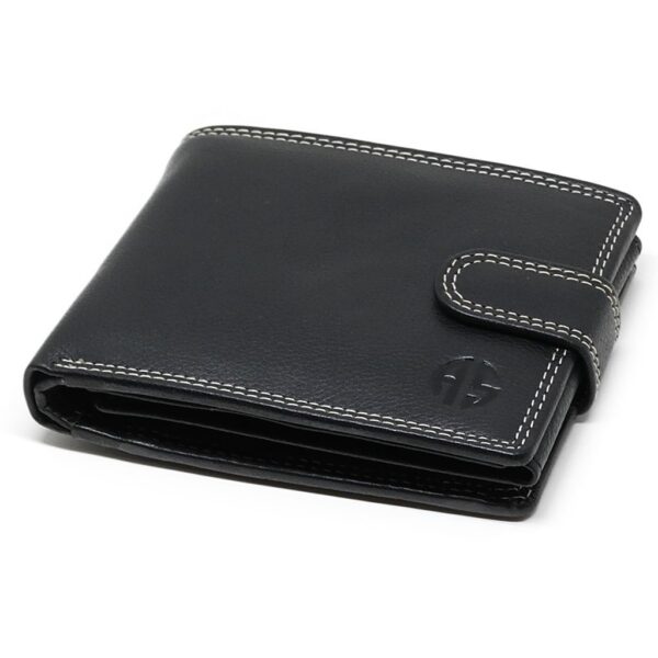 Δερμάτινο Πορτοφόλι ALPHA STATUS 10111-0 RFID BLACK