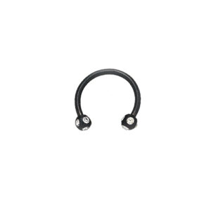 Sequoia Σκουλαρίκι Piercing Ατσάλι  Septum I-01080 (1.2*10*3*3) set 5 τεμ