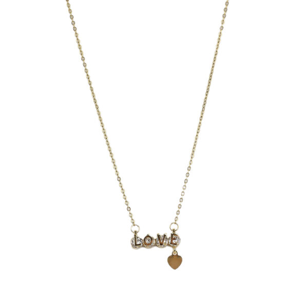 Αλυσίδα λαιμού Love DJ-106 - Χρυσό