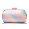 Τσάντα φάκελος clutch -JH-21978 - Rainbow