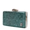 Τσάντα φάκελος clutch  JH-21989 - Πράσινο