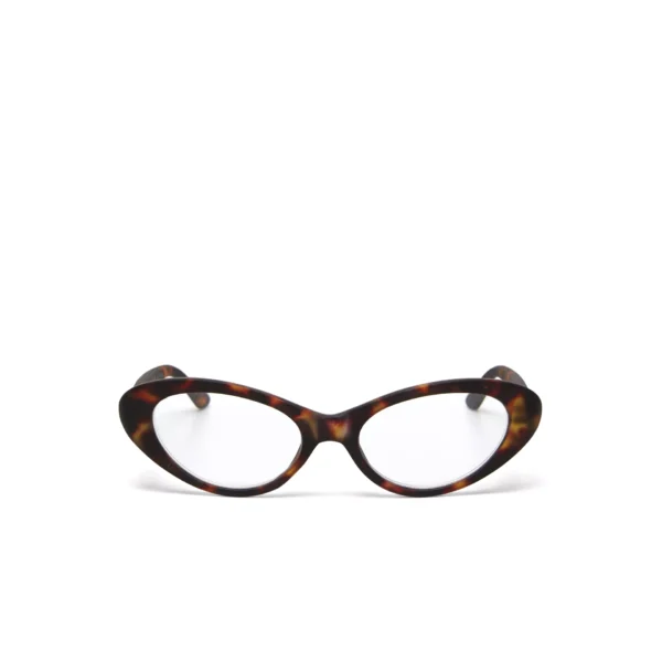 Γυαλιά διαβάσματος πρεσβυωπίας okkia Lina Small Cat Eye -  Classic Havana