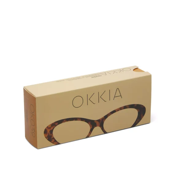 Γυαλιά διαβάσματος πρεσβυωπίας okkia Lina Small Cat Eye -  Classic Havana