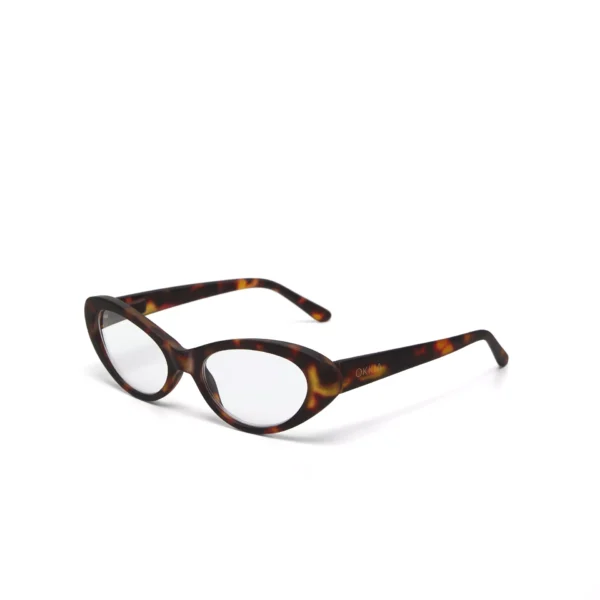 Γυαλιά διαβάσματος πρεσβυωπίας okkia Lina Small Cat Eye -  Classic Havana