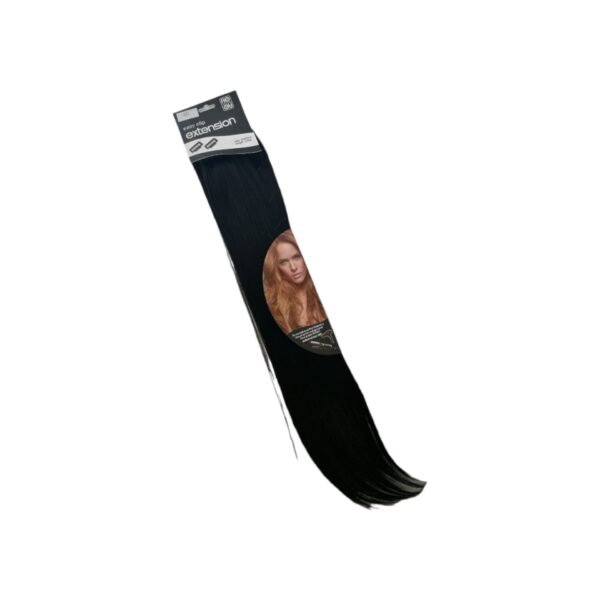 Συνθετική τρέσσα μαλλιών ίσια με easy clip on