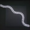 Νυφικό headpiece Zircon 30 cm