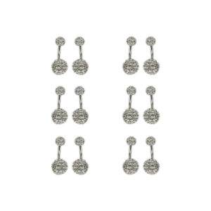 Body piercing QM-15 - Ασπρο
