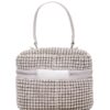Τσάντα φάκελος clutch -21948 - Ασημί