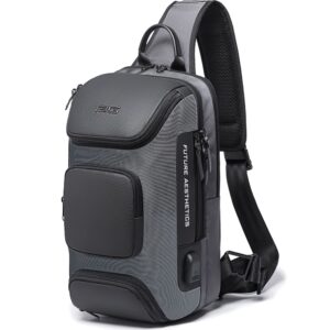 Τσάντα ώμου W-6096-1 - Μαύρο