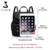 Σακίδιο Πλάτης  Foxer 9151129F μαύρο