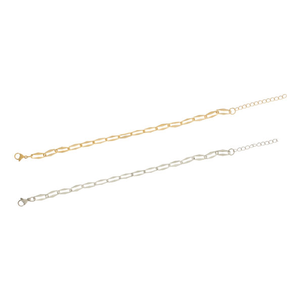 Αλυσίδα ποδιού Stainless Steel με σχέδιο αλυσίδα