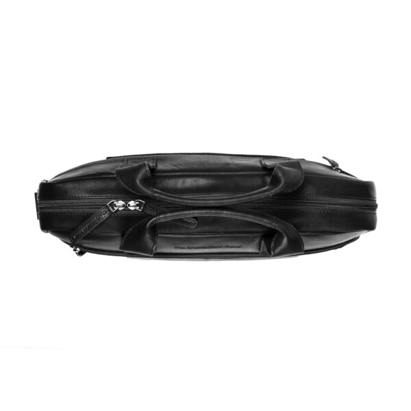 Chesterfield Leather Laptop Bag Calvi Black