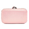 Τσάντα φάκελος clutch ψάθινο-21885 - Ρόζ