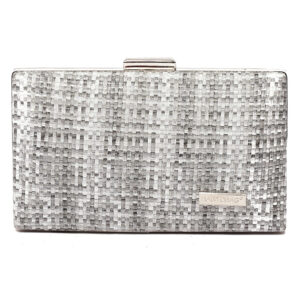 Τσάντα φάκελος clutch -21891 - Ασημί