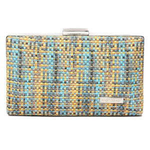 Τσάντα φάκελος clutch -21891 - Ασημί