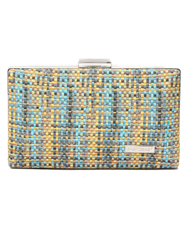 Τσάντα φάκελος clutch -21891 - Κίτρινο