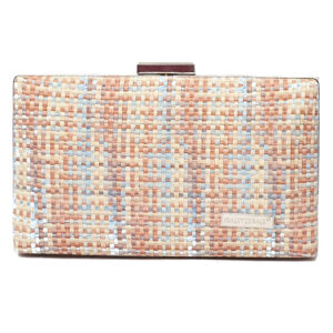 Τσάντα φάκελος clutch -21891 - Ασημί