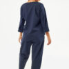 Sequoia Σύγχρονο Γυναικείο Oversize Σετ με Δέσιμο  33-9958 Μπλε