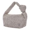 Τσάντα φάκελος clutch -21950 - Ασημί