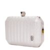 Τσάντα φάκελος clutch -JH-21975 - Ασημί