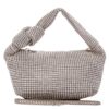 Τσάντα φάκελος clutch -21950 - Ασημί