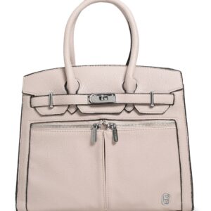 Τσάντα φάκελος clutch ψάθινο-21885 - Κάμελ