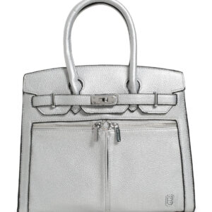 Τσάντα φάκελος clutch ψάθινο-21885 - Κίτρινο