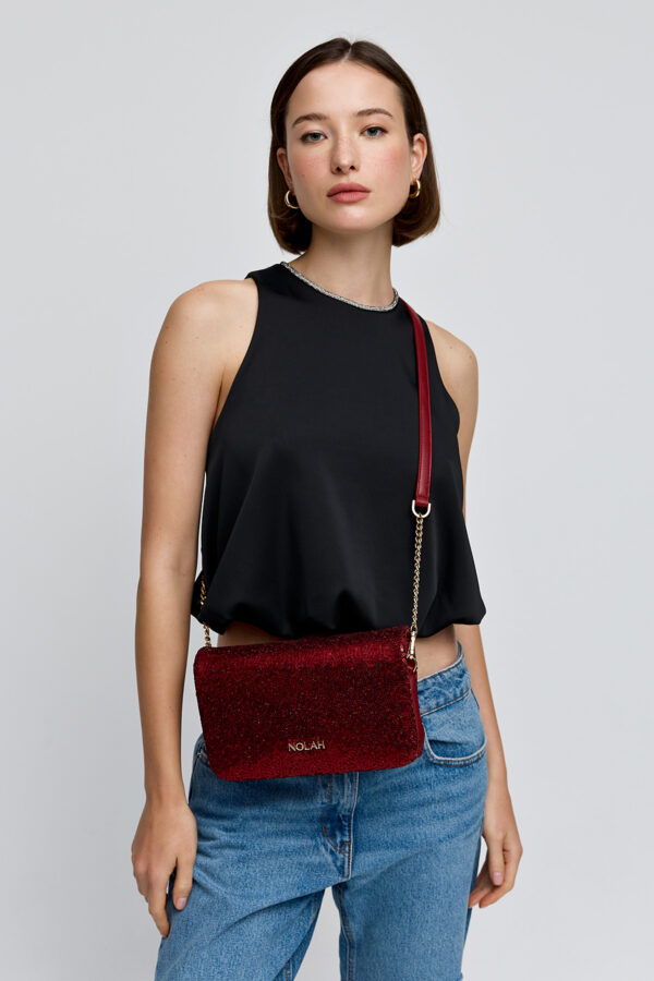 Briggite Wine Red