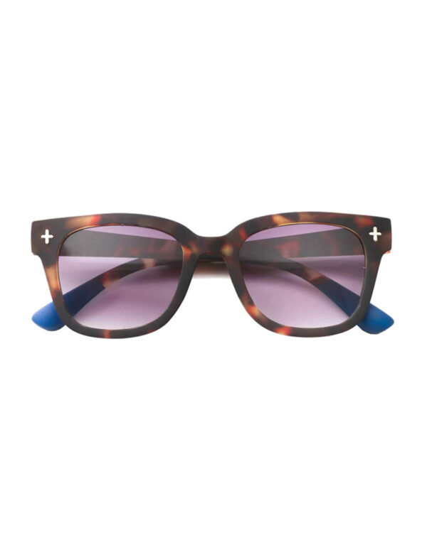 Okkia γυαλιά ηλίου Giovanni - Black and grey (blue lenses)
