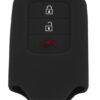 Θήκη κλειδιού για αυτοκίνητα Honda 1014-01, εύκαμπτη, μαύρη