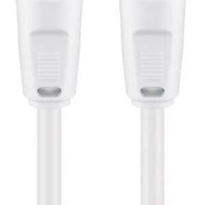 GOOBAY ντουί λάμπας GU10 με καλώδια 9134, 230V/100W, κεραμικό, λευκό