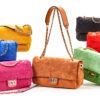 Verde Γυναικεία Τσάντα Suede Χιαστί 16-5623 μαύρο