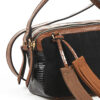 Verde 16-6213 Suede Γυναικεία Τσάντα Χιαστι black